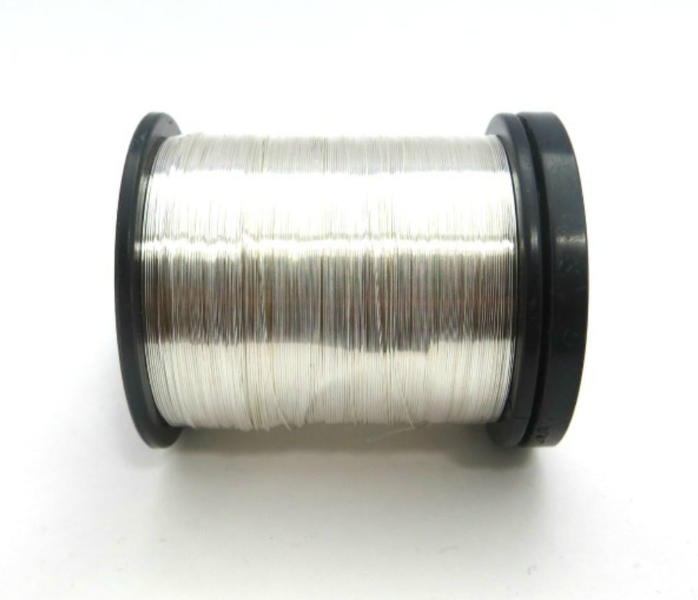Image of Silver plated copper jewellery wire - 0.25mm wire reel 35grams