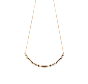 Image of Golden Tube necklace