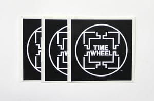 Image of TIMEWHEEL LOGO STICKERS [3 Pack]