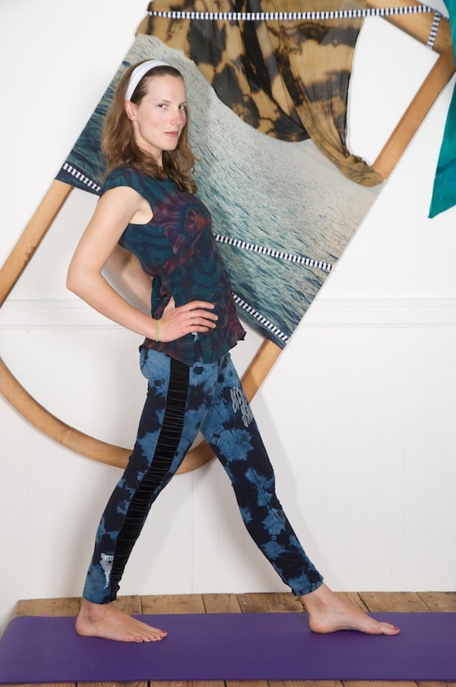 Image of Velvet Polkadot Goddess Pant