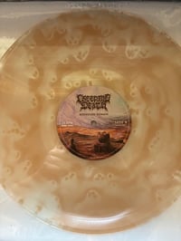 Image 2 of Creeping Death - Boundless Domain LP sealed - Ghostly Ultra Clear and Tan pressing