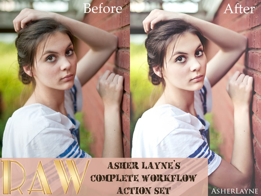 Image of Asher Layne Raw Action Set