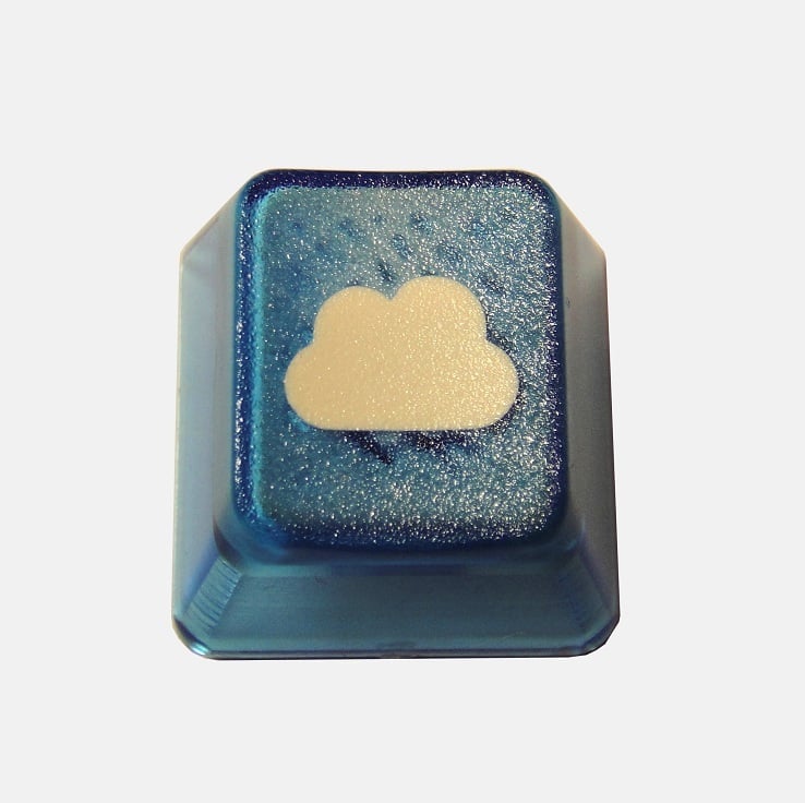 Image of Translucent Cloudy Keycap