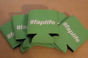 Image of #faplife Coozie 