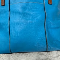 Image 5 of Dooney & Bourke Pebble Leather Small Lexington tote Blue