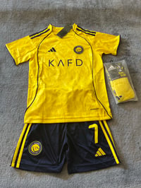 Image 1 of Ronaldo yellow kit 