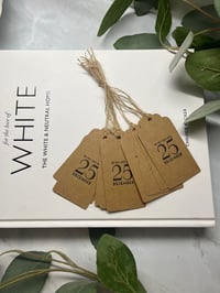 Image 1 of Hand stamped Gift Tags - pack of 10