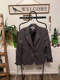 Image 1 of Plaid blazer