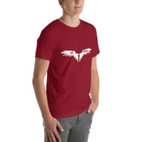 Image 8 of Unisex t-shirt my angel white wings 