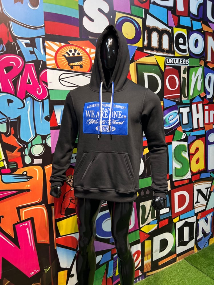 Image of WORLD FINEST 2 STRING P/O HOODY - ROYAL