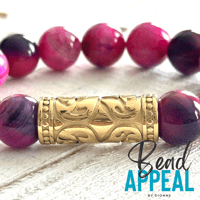 Image 1 of Gold & Fuschia 