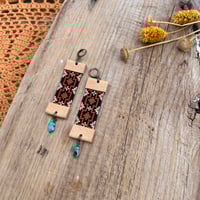 Image 2 of Tapestry earrings no.3