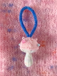 Image 4 of Sofie and Iris Colorful Handknitted Textile Ornaments