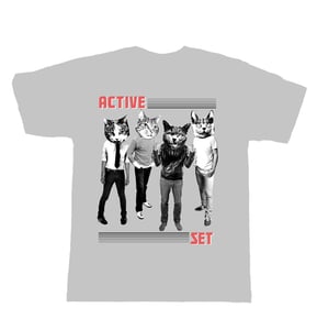 Image of Active Set 'cat head' shirt