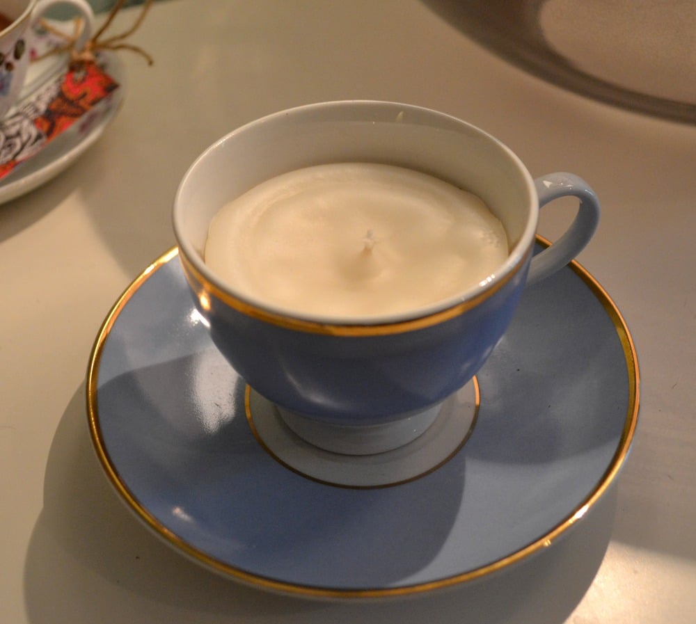 Image of Vintage Tea Cup Candle