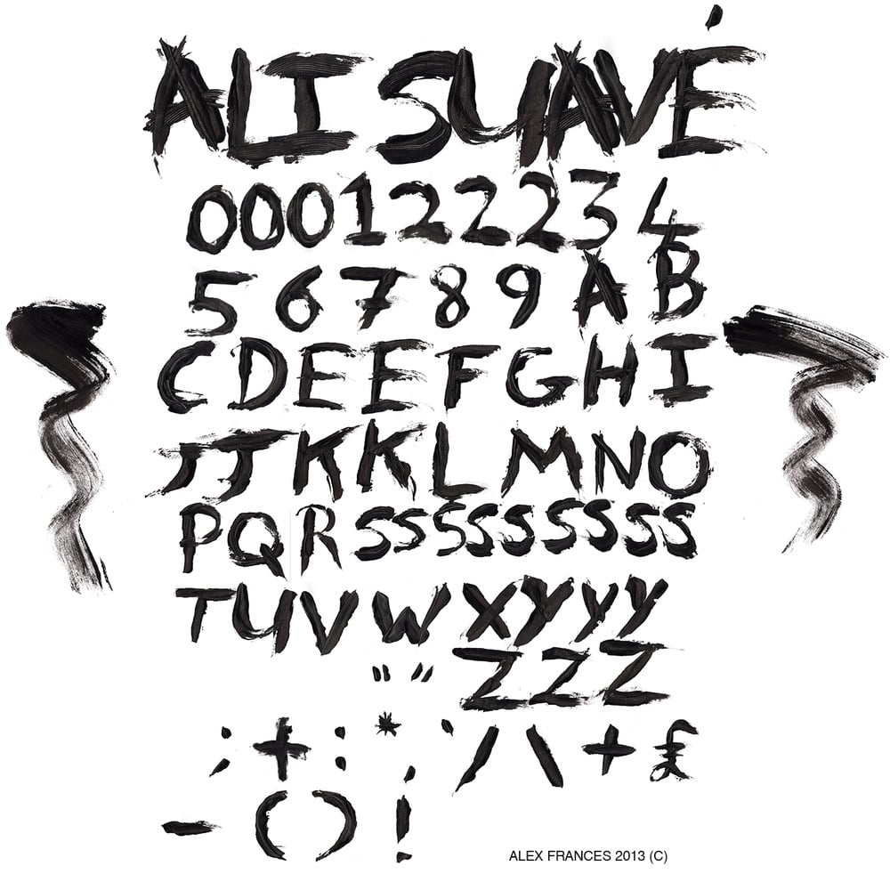 Image of Ali Suavé (Font/Type)