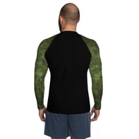 Image 4 of Enigma Camo Green Men's Rash Guard  