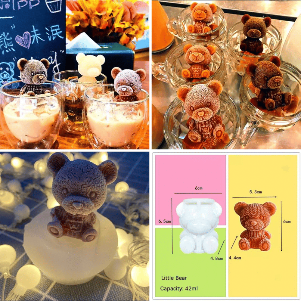 Image of Wittle Bear Silicone Mold