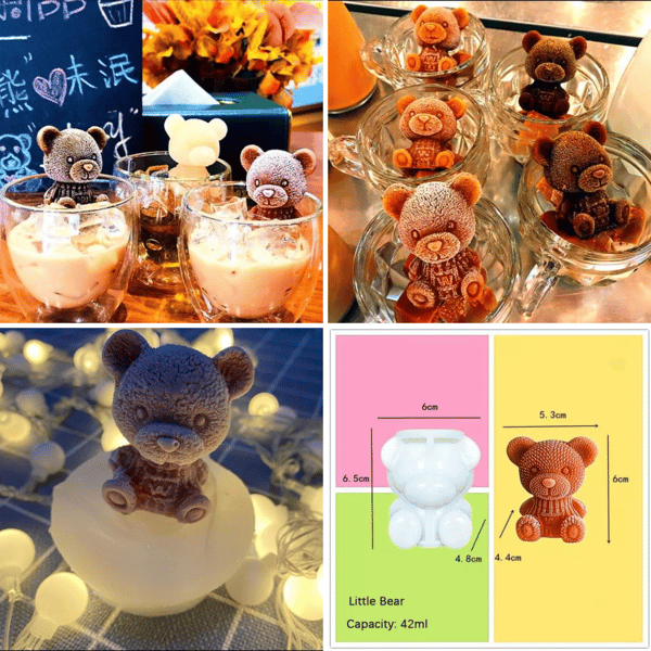 Image of Wittle Bear Silicone Mold