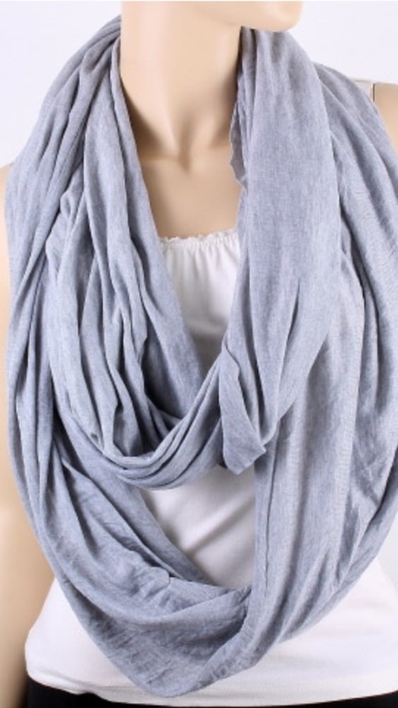 Image of Solid Jersey Infinity Scarf