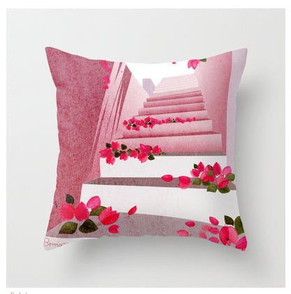 Image of BOUGAINVILLEA CUSHION