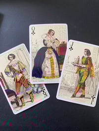 Image 1 of Fac similé du jeu des rois de France, de 1850, du musée Fournier édition collector numérotée 