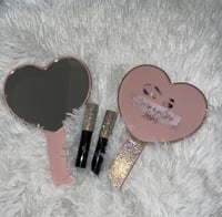 Image 2 of Heart makeup mirror