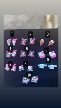 Image 1 of Sanrio Croc Charms 