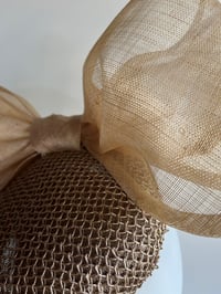 Image 3 of Gold mesh fabric covered button