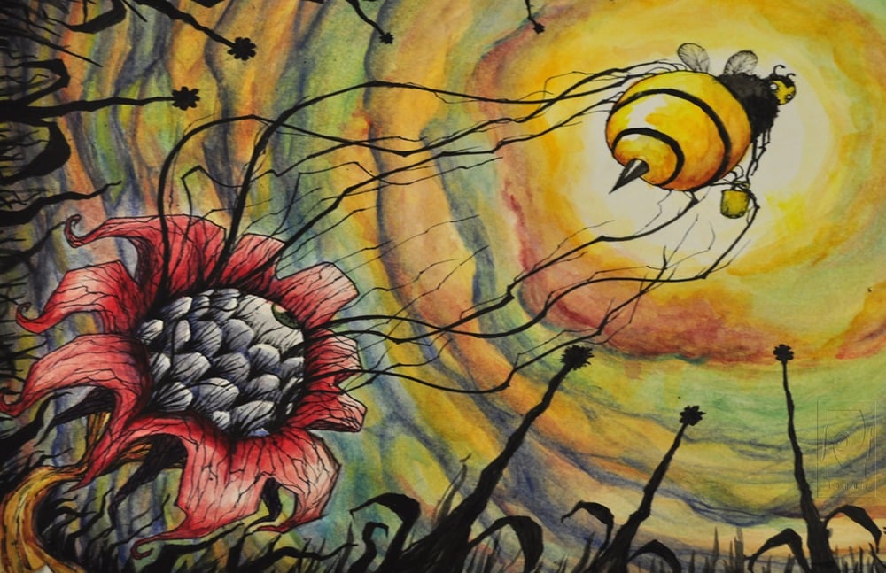 Image of "eye of the bee holder"