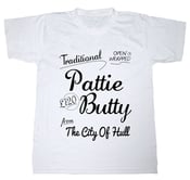 Image of Hull Loves Pattie Butty White T-Shirt