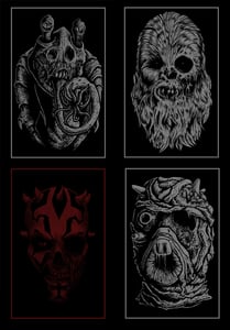 Image of Star Wars Zombie Prints