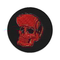 Rowdy Red Embroidered patch