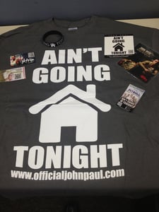Image of Aint Going Home Tonight T-Shirt (Grey)