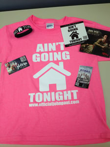 Image of Aint Going Home Tonight T-Shirt (Pink)