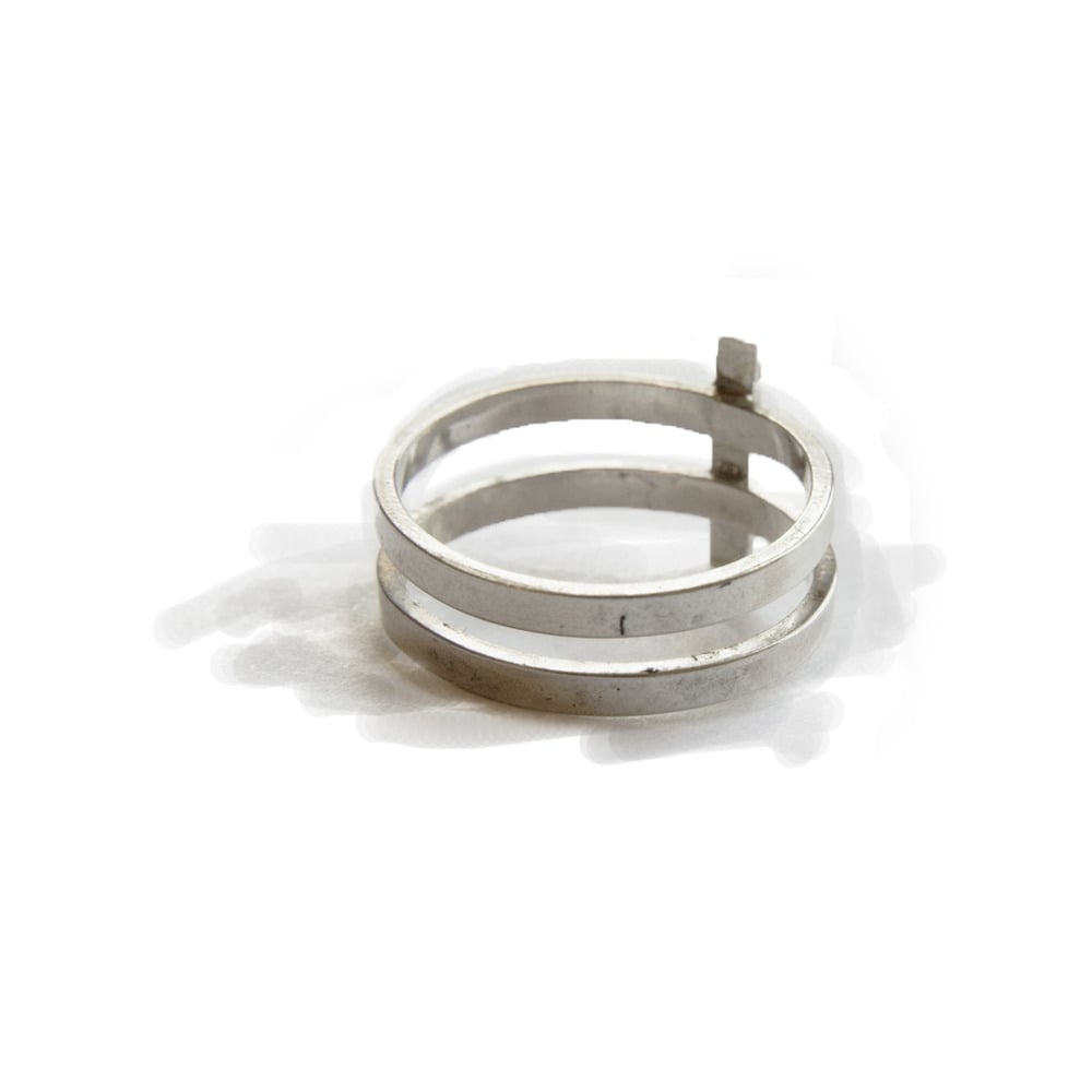 Image of Double Banded Cross Ring