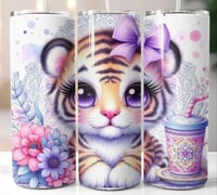 Tiger 20oz tumbler