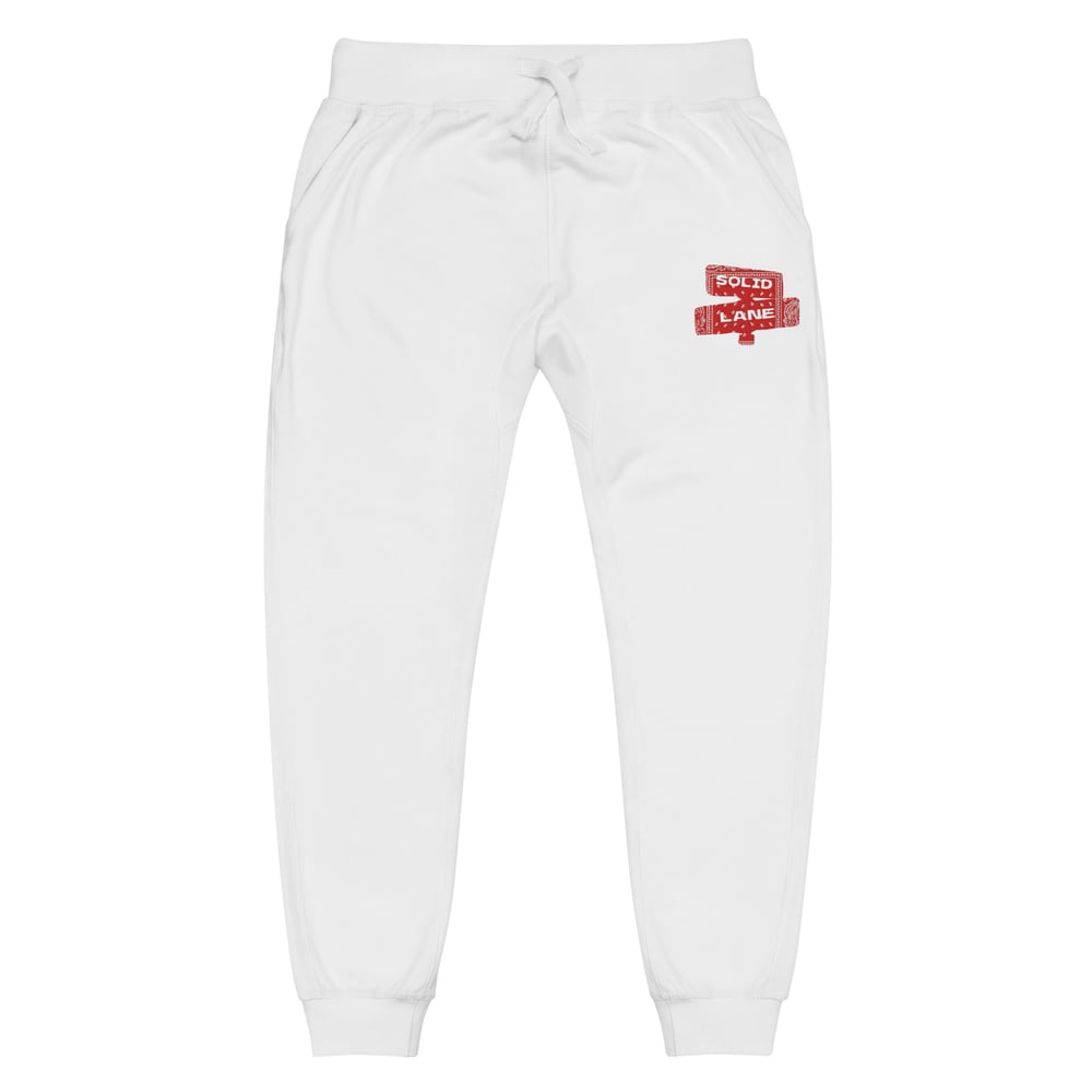 Image of Red Paisley Logo Sweatpants