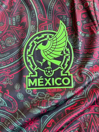 Image 3 of     Mexico Black Aztec Pattern Jersey – Special Edition
