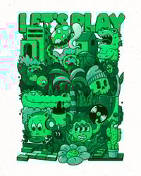 Image 2 of Let's Play - tee-shirt 