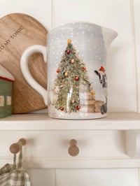 Image 1 of Christmas On The Farm Jug