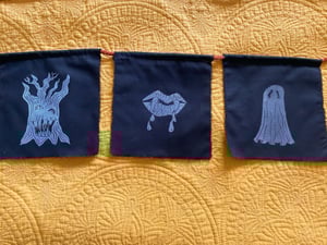 Image of Halloween Flag Garland