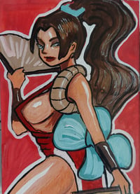 Mia Shiranui sketchcard