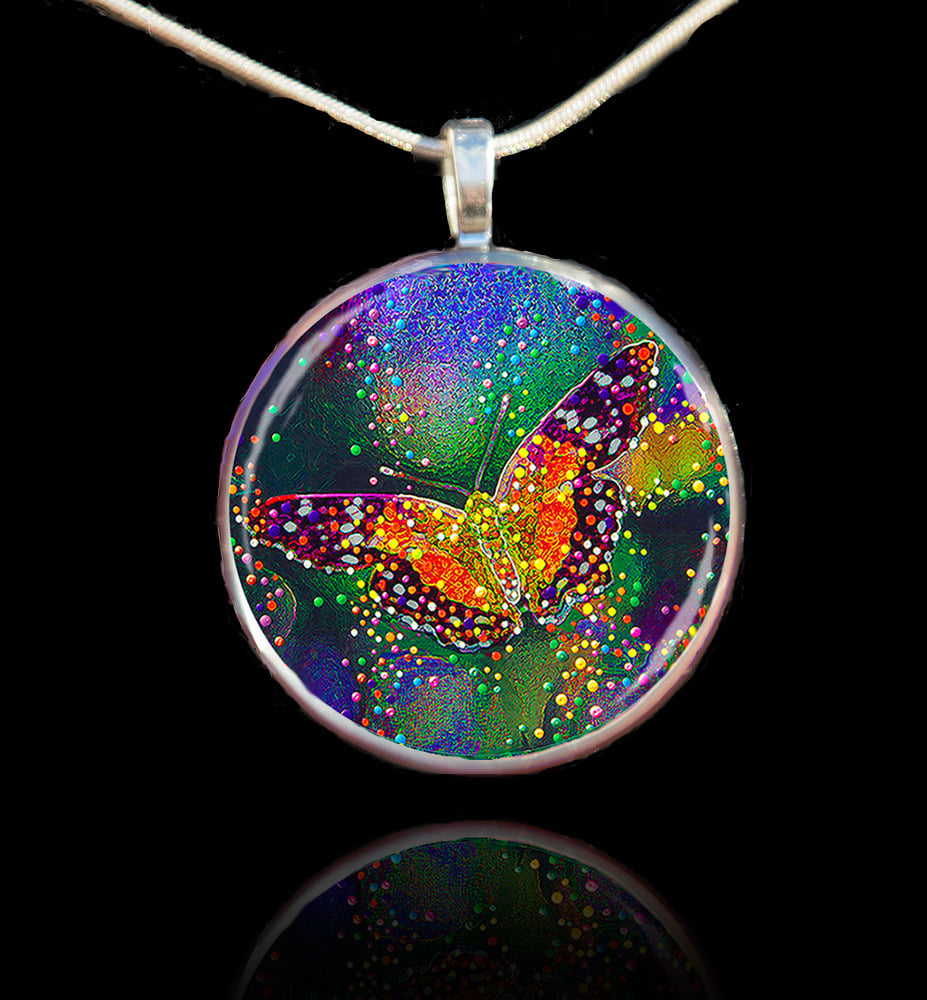 Image of Butterfly Transformation Pendant - Release your inner beauty
