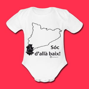 Image of Body i Camiseta Infantil Sóc d'Allà Baix