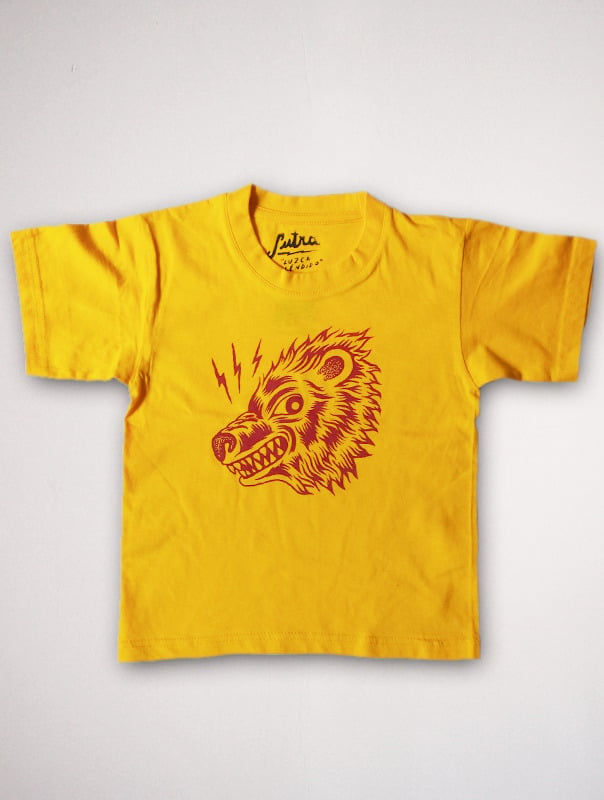 Image of Camiseta Niño Oso Amarillo