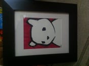 Image of Luke Chueh Original Art 8x10 Red Bear