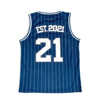 Image 2 of **NEW** The Court Singlet - Navy