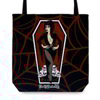 Image 2 of Mistress of Horror- Tote Bag