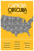 Image of Camera Obscura North American Tour Poster